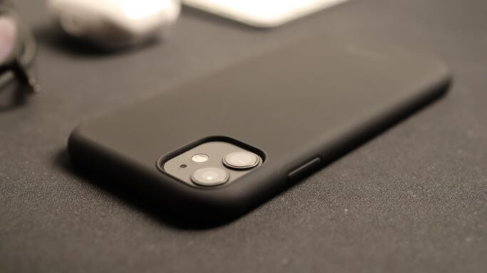 Silikónové púzdro Soft joy Apple iPhone 14 - Čierne